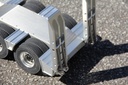 Double Eagle 1/14 Scale Metal Double-Axle Flatbed Lowboy Trailer - KIT