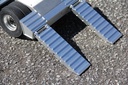 Double Eagle 1/14 Scale Metal Double-Axle Flatbed Lowboy Trailer - KIT