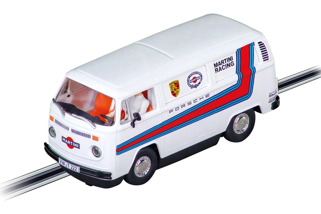 Carrera 1/32 Scale VW Bus T2b "Martini Racing" Slot Car