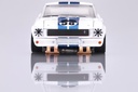 AFX Mega G+ HO Scale Ford Mustang GT350R - 1965 White/Blue Miles Slot Car