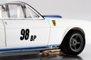 AFX Mega G+ HO Scale Ford Mustang GT350R - 1965 White/Blue Miles Slot Car
