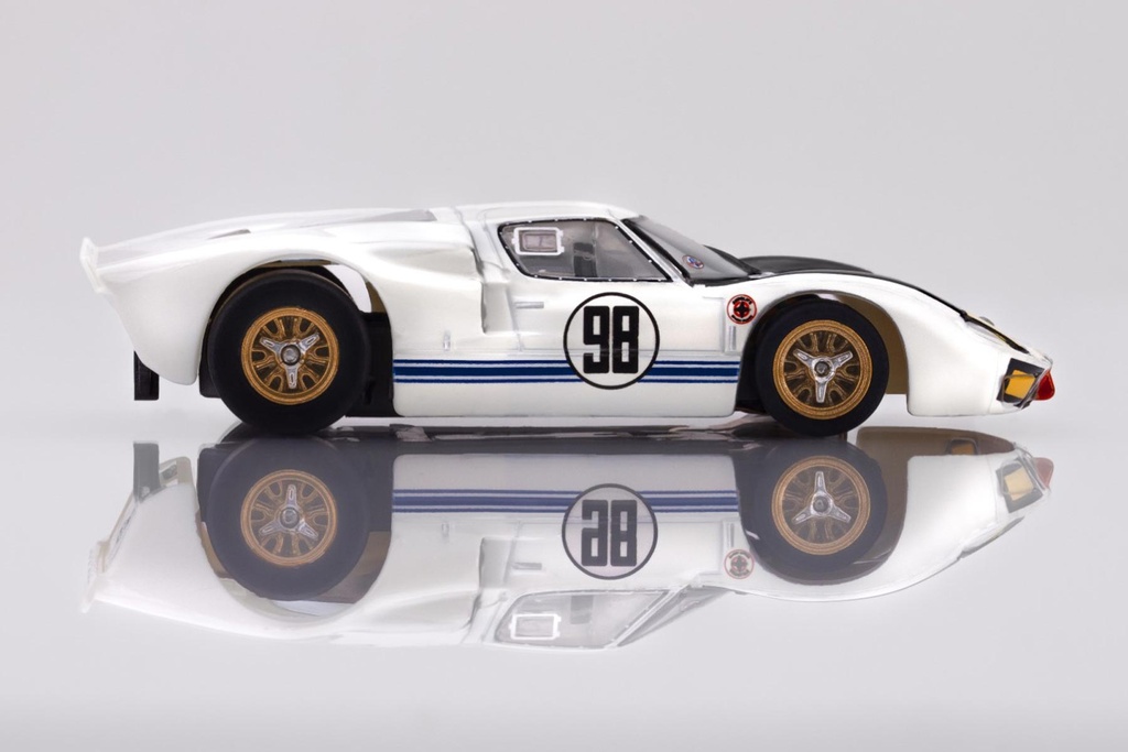 AFX Mega G+ HO Scale Ford GT40 MkIIB #98 Daytona Slot Car