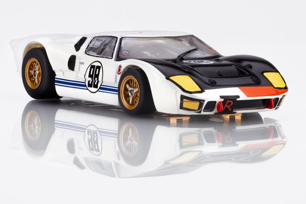 AFX Mega G+ HO Scale Ford GT40 MkIIB #98 Daytona Slot Car