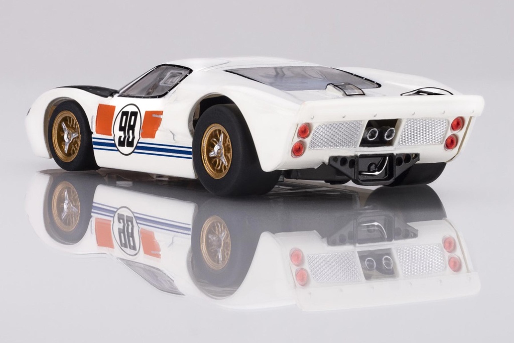 AFX Mega G+ HO Scale Ford GT40 MkIIB #98 Daytona Slot Car