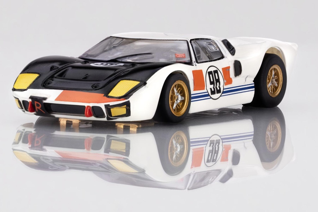 AFX Mega G+ HO Scale Ford GT40 MkIIB #98 Daytona Slot Car