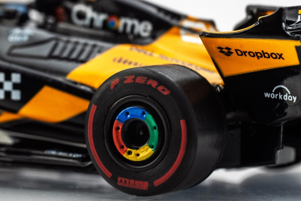 AFX Mega G+ HO Scale McLaren F1 MCL38 #81 AU Slot Car