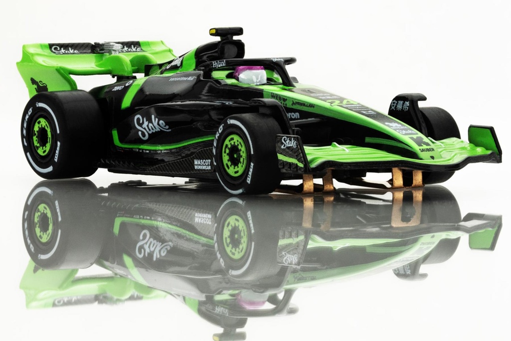 AFX Mega G+ HO Scale Sauber F1 #24 C44 Stake FY Slot Car