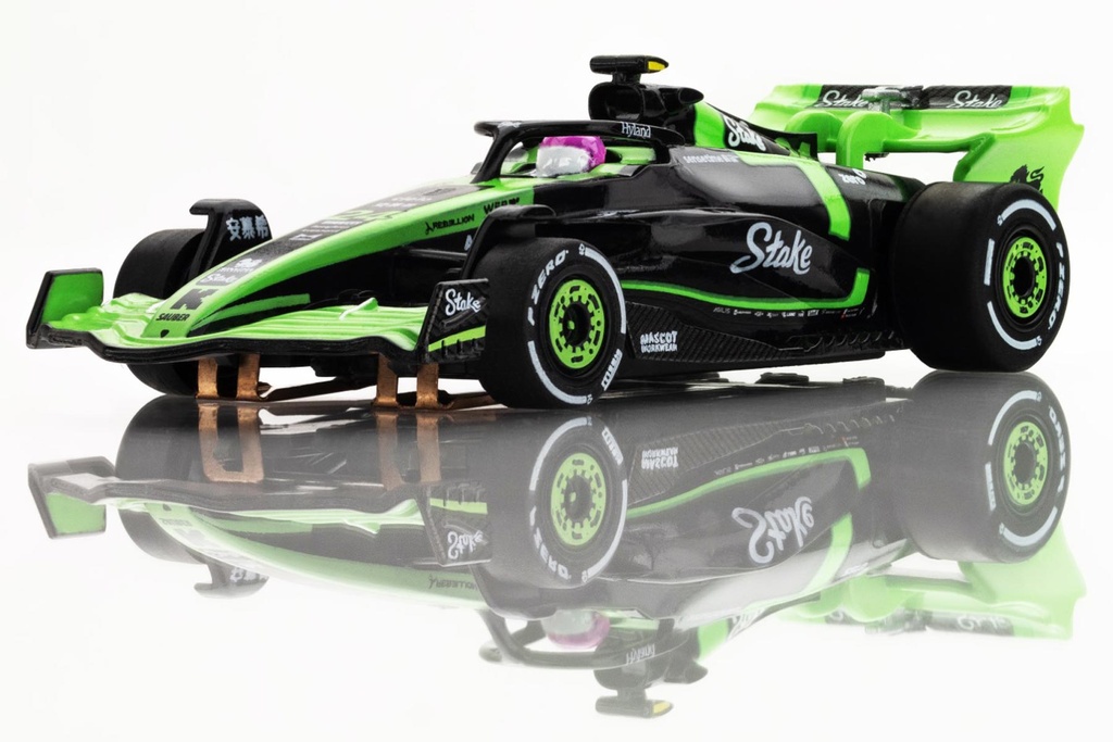 AFX Mega G+ HO Scale Sauber F1 #24 C44 Stake FY Slot Car