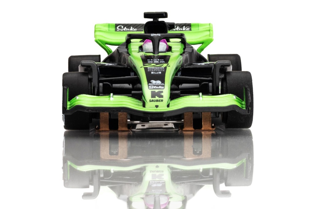 AFX Mega G+ HO Scale Sauber F1 #24 C44 Stake FY Slot Car