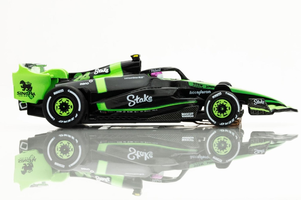 AFX Mega G+ HO Scale Sauber F1 #24 C44 Stake FY Slot Car