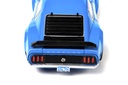 AFX Mega G+ HO Scale Mustang Boss 302 – Blue Slot Car