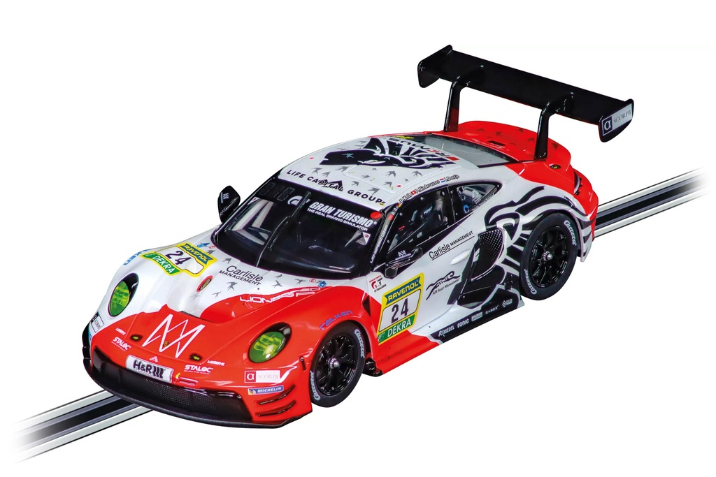 Carrera 1/24 Scale Porsche 911 GT3 R "Lionspeed GP, No.24" Digital Slot Car