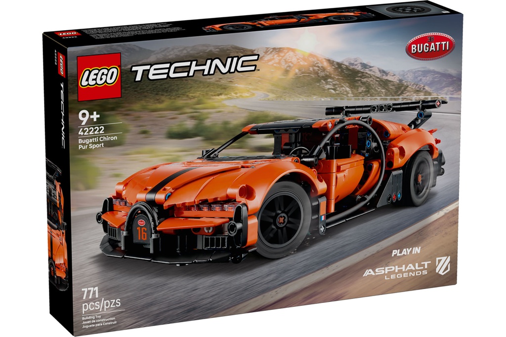 LEGO Technic Bugatti Chiron Pur Sport Hypercar