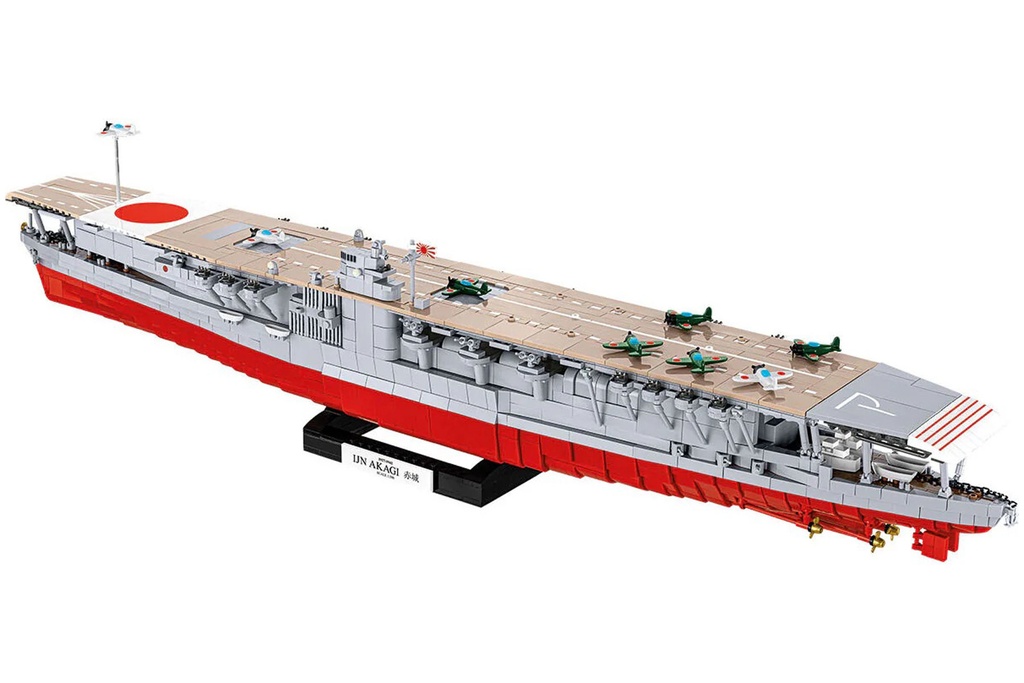 COBI IJN Akagi Aircraft Carrier 1:300 Scale Building Block Set
