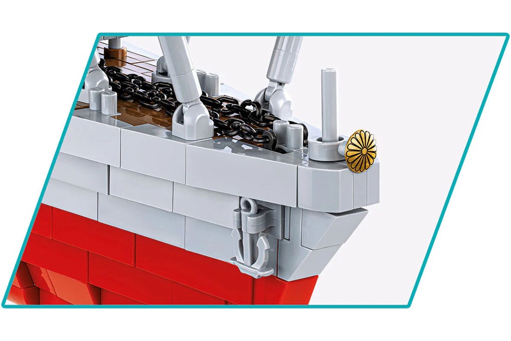 COBI IJN Akagi Aircraft Carrier 1:300 Scale Building Block Set