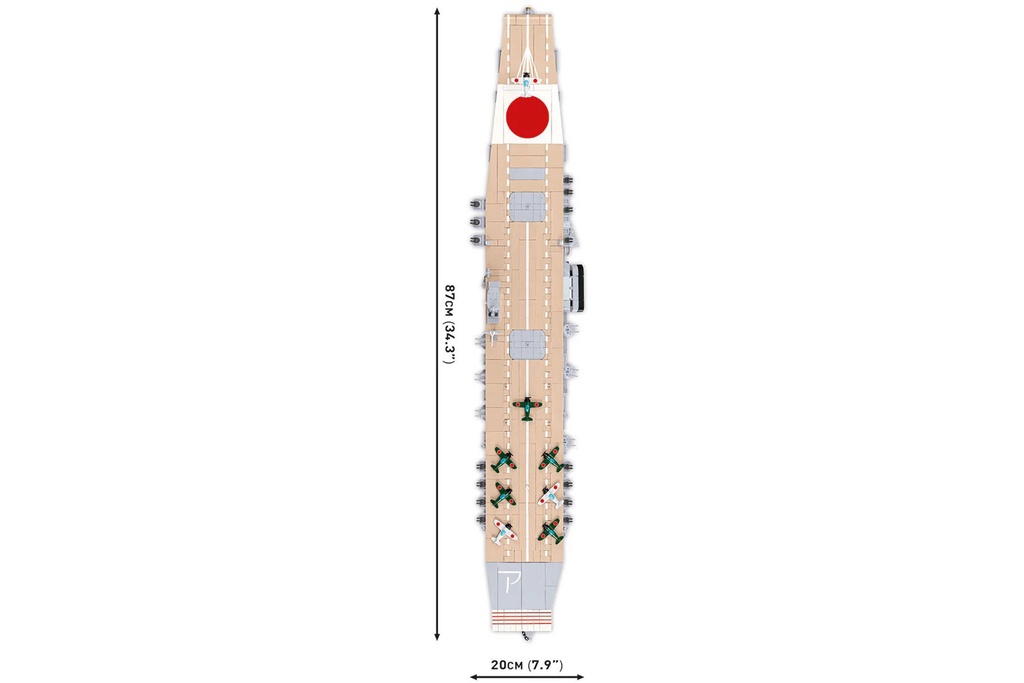 COBI IJN Akagi Aircraft Carrier 1:300 Scale Building Block Set