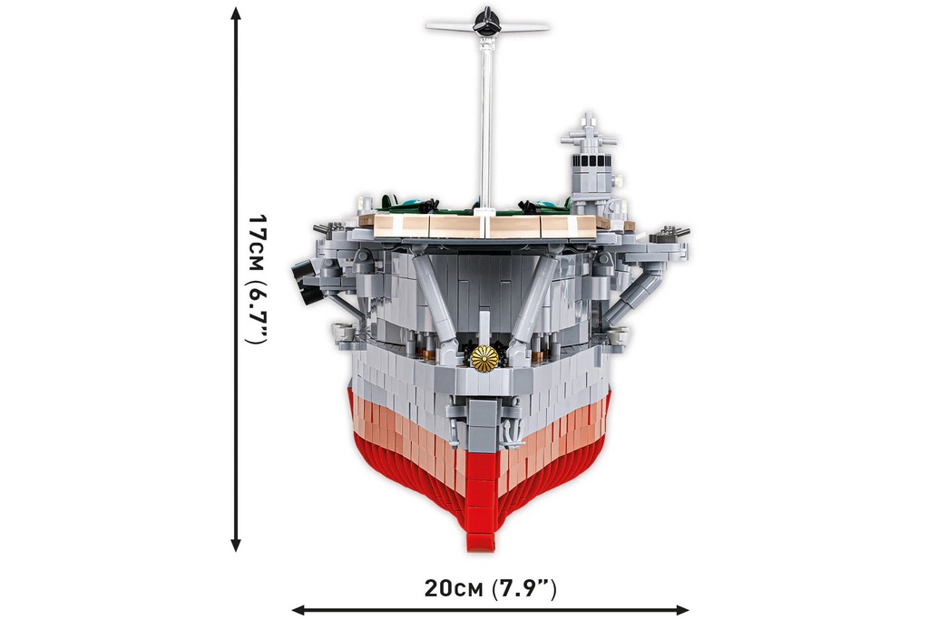 COBI IJN Akagi Aircraft Carrier 1:300 Scale Building Block Set