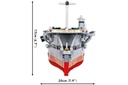 COBI IJN Akagi Aircraft Carrier 1:300 Scale Building Block Set
