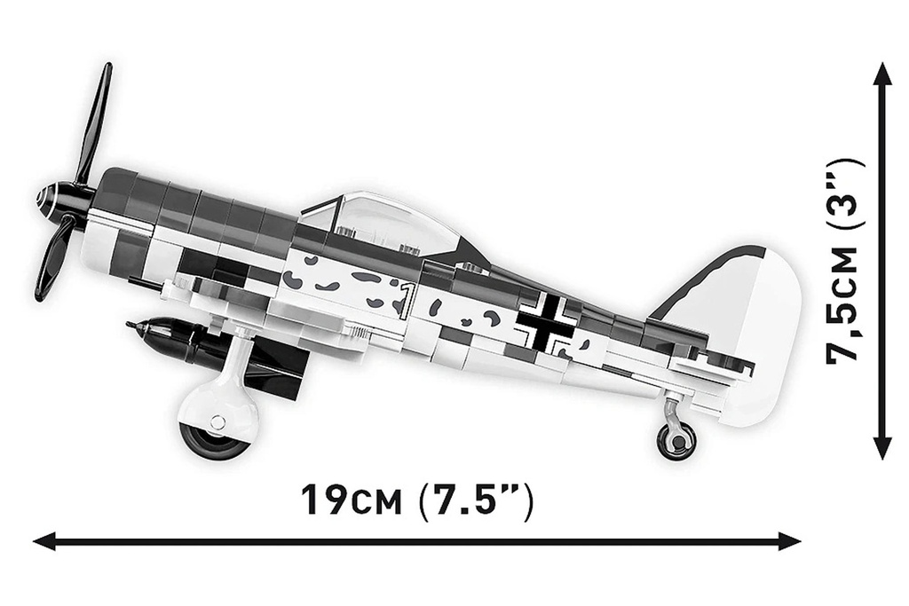 COBI Focke-Wulf FW 190 F-8 Fighter 1:48 Scale Building Block Set 