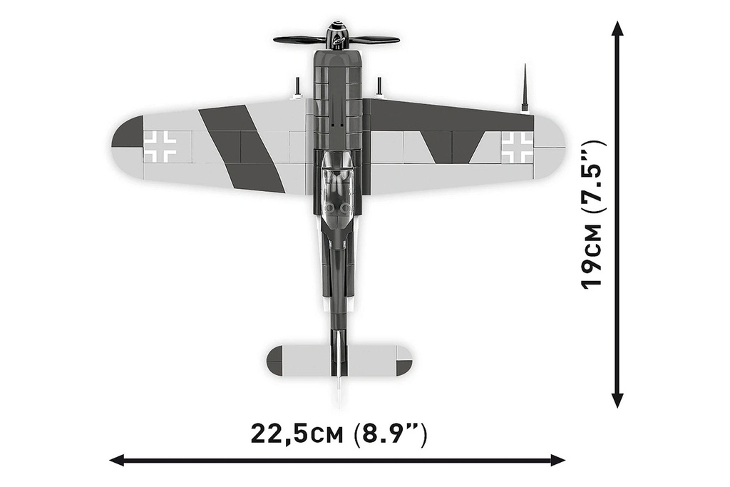 COBI Focke-Wulf FW 190 F-8 Fighter 1:48 Scale Building Block Set 