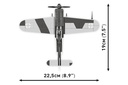 COBI Focke-Wulf FW 190 F-8 Fighter 1:48 Scale Building Block Set 