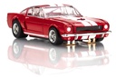 AFX Mega G+ HO Scale 1966 Shelby GT350 Red/White Stripes Slot Car