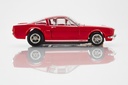 AFX Mega G+ HO Scale 1966 Shelby GT350 Red/White Stripes Slot Car