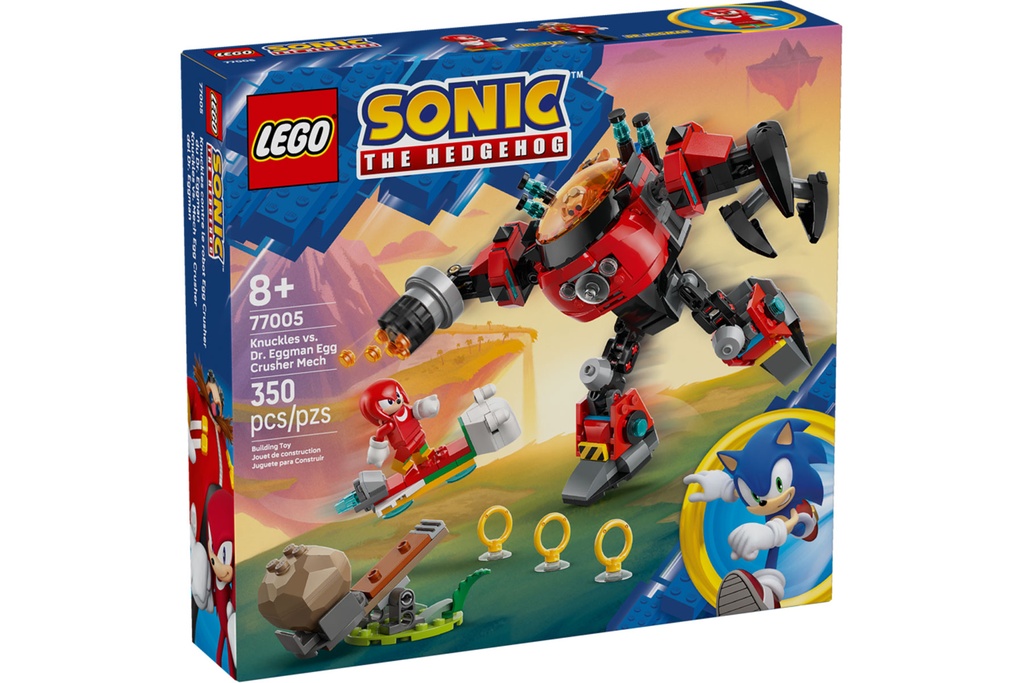 LEGO Sonic the Hedgehog Knuckles vs. Dr. Eggman Egg Crusher Mech