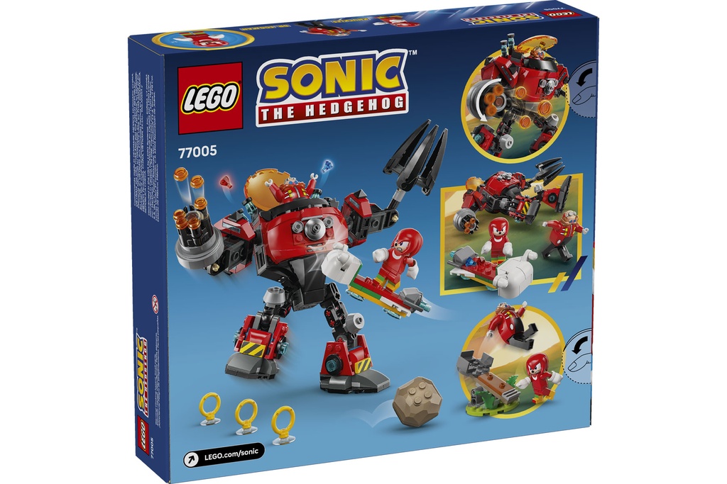 LEGO Sonic the Hedgehog Knuckles vs. Dr. Eggman Egg Crusher Mech