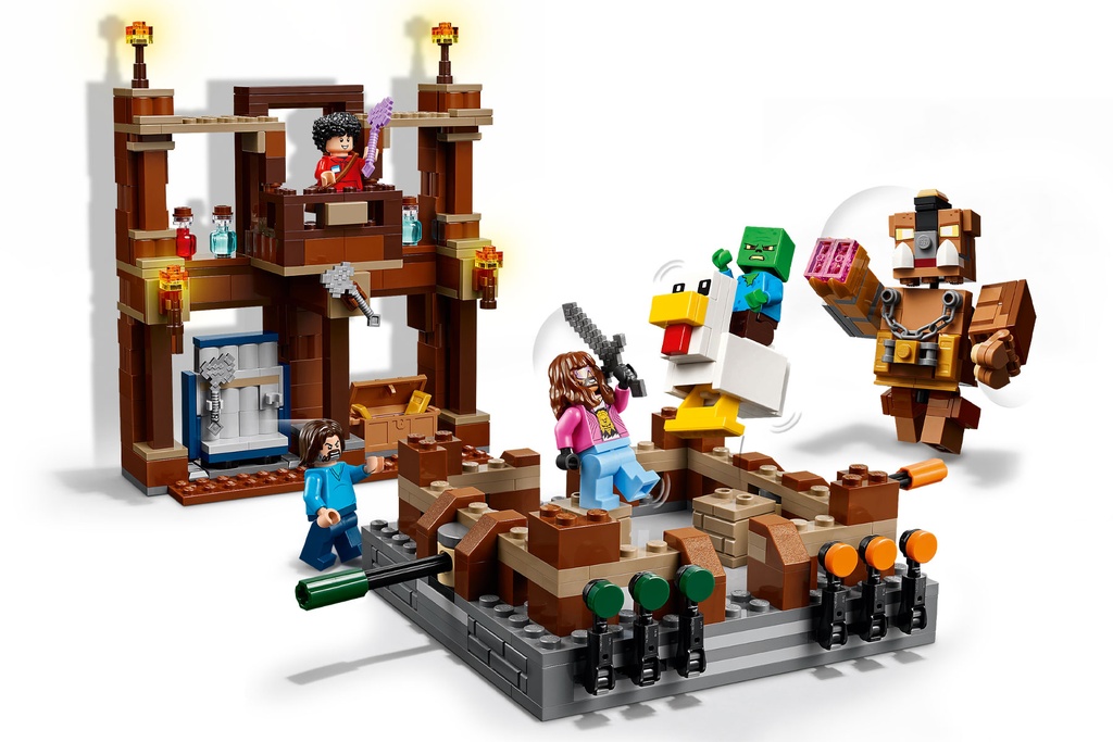 LEGO Minecraft Woodland Mansion Fighting Ring
