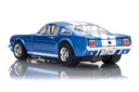AFX Mega G+ HO Scale 1966 Shelby GT350 Blue/White Stripes Slot Car
