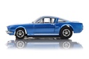 AFX Mega G+ HO Scale 1966 Shelby GT350 Blue/White Stripes Slot Car