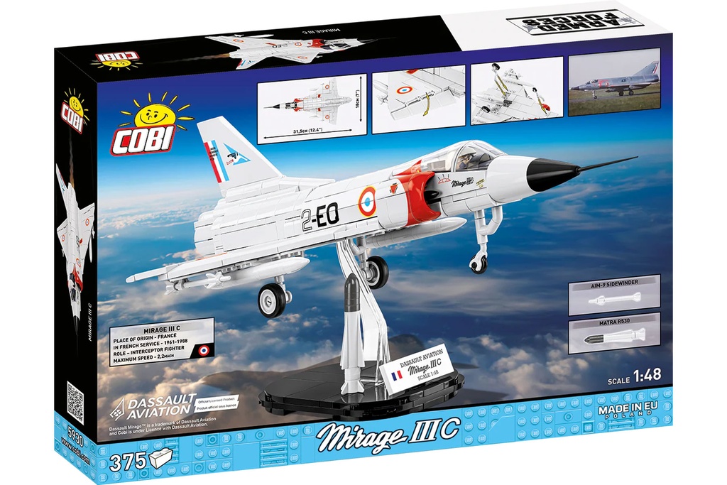 COBI Mirage III C 1:48 Scale Building Block Set
