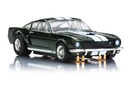 AFX Mega G+ HO Scale 1966 Shelby GT350 Ivy Green/White Stripes Slot Car