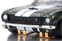 AFX Mega G+ HO Scale 1966 Shelby GT350 Ivy Green/White Stripes Slot Car