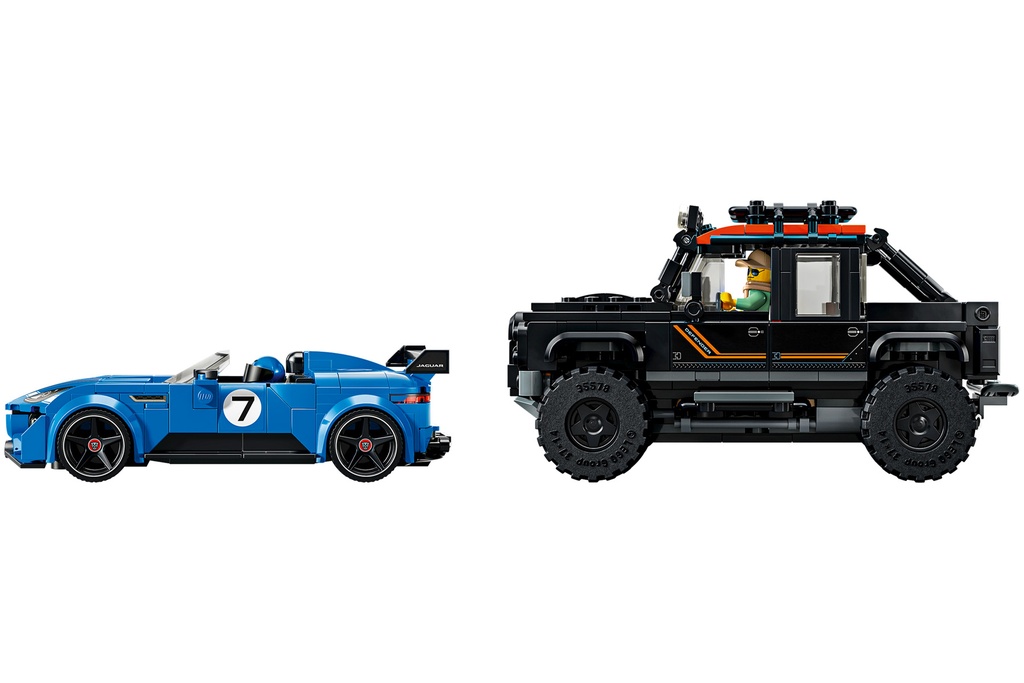 LEGO  Speed Champions Jaguar Project 7 & Land Rover Defender