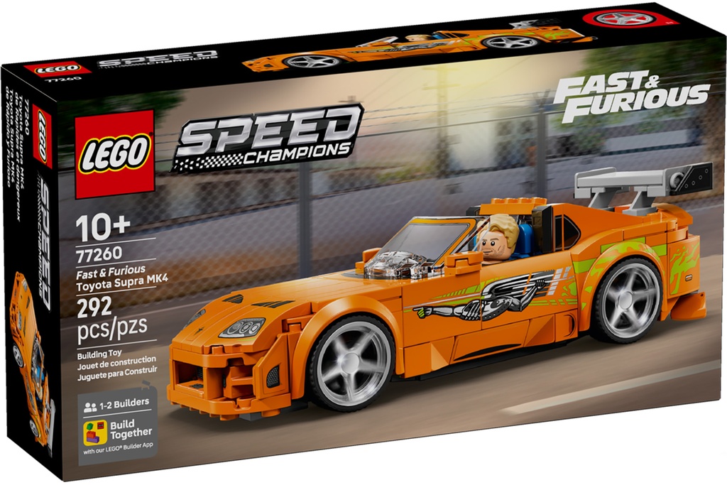 LEGO Speed Champions The Fast and The Furious Toyota Supra MK4