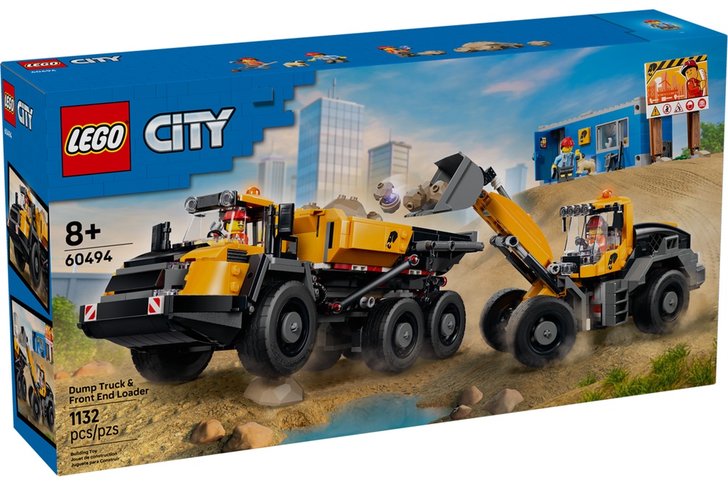 LEGO City Dump Truck & Front End Loader