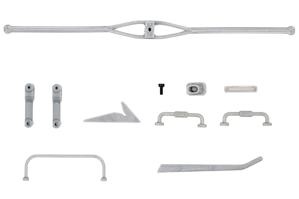 Fly Wing 450 Size UH-1 Huey V4 Scale Rotor Details