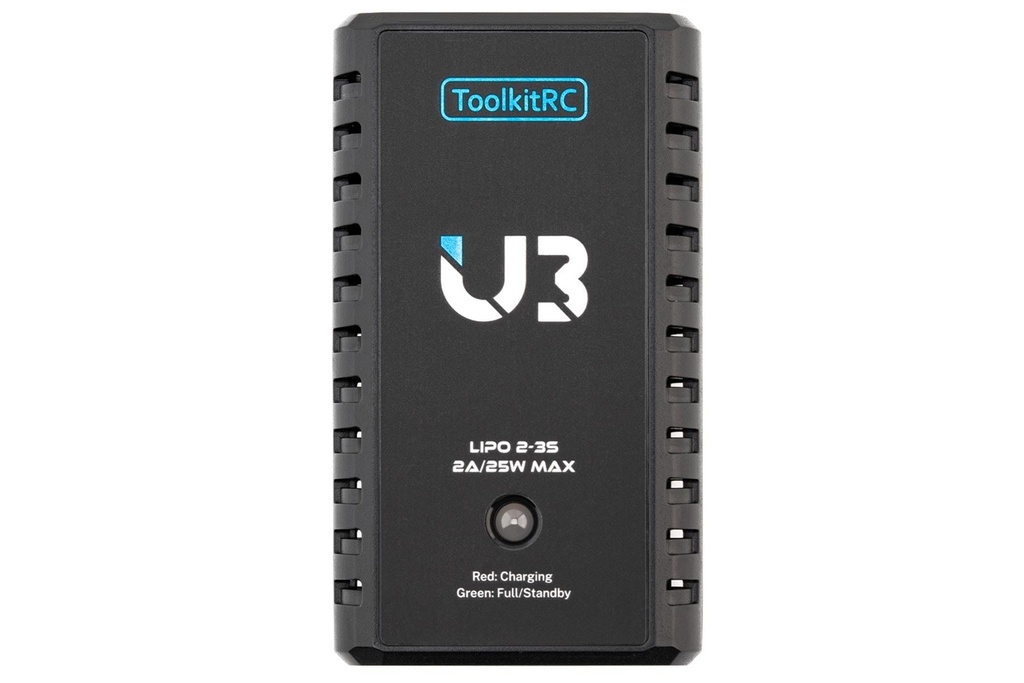 ToolkitRC U3 25W 3 Cell (3S) LiPo USB-C Battery Charger