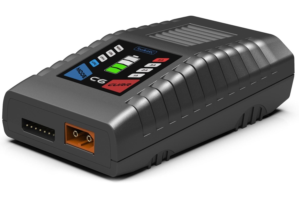 ToolkitRC C6 50W 6 Cell (6S) LiPo AC Battery Charger
