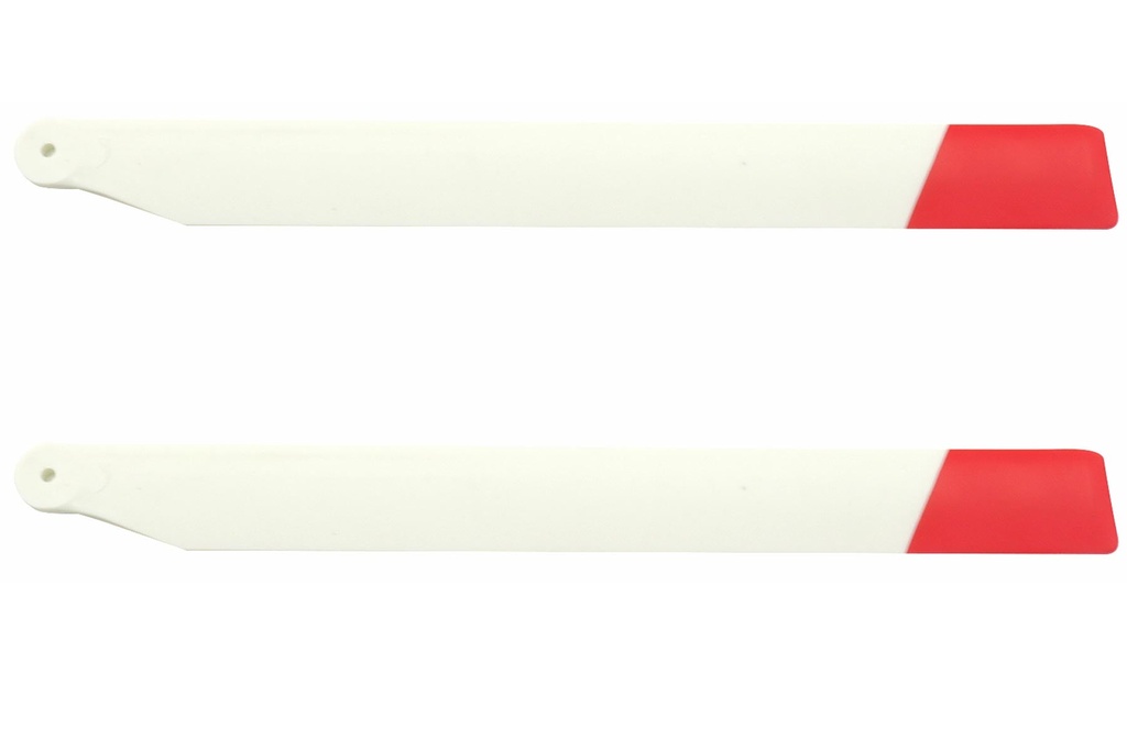 RotorScale 150 Size Bell 206 Main Blade Set - Red