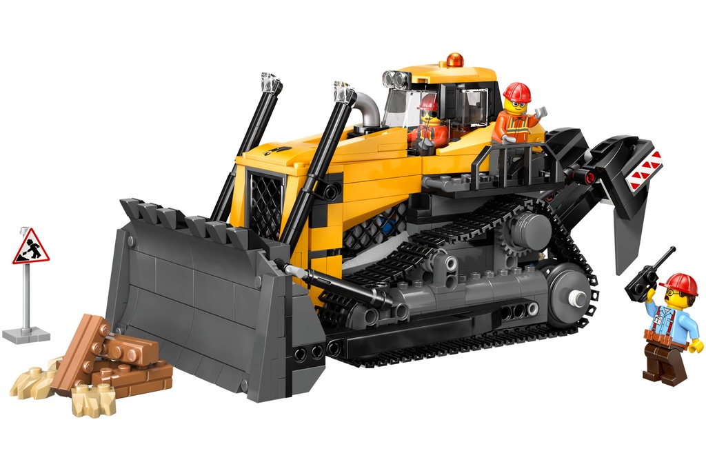 LEGO City Yellow Bulldozer
