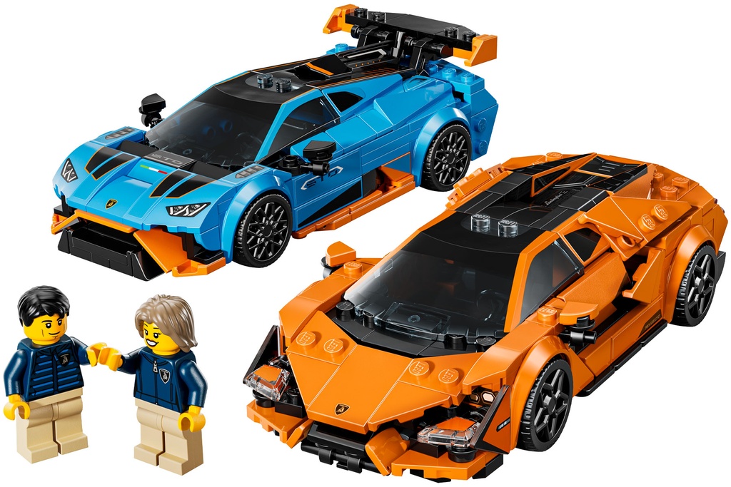 LEGO Speed Champions Lamborghini Revuelto & Huracán STO