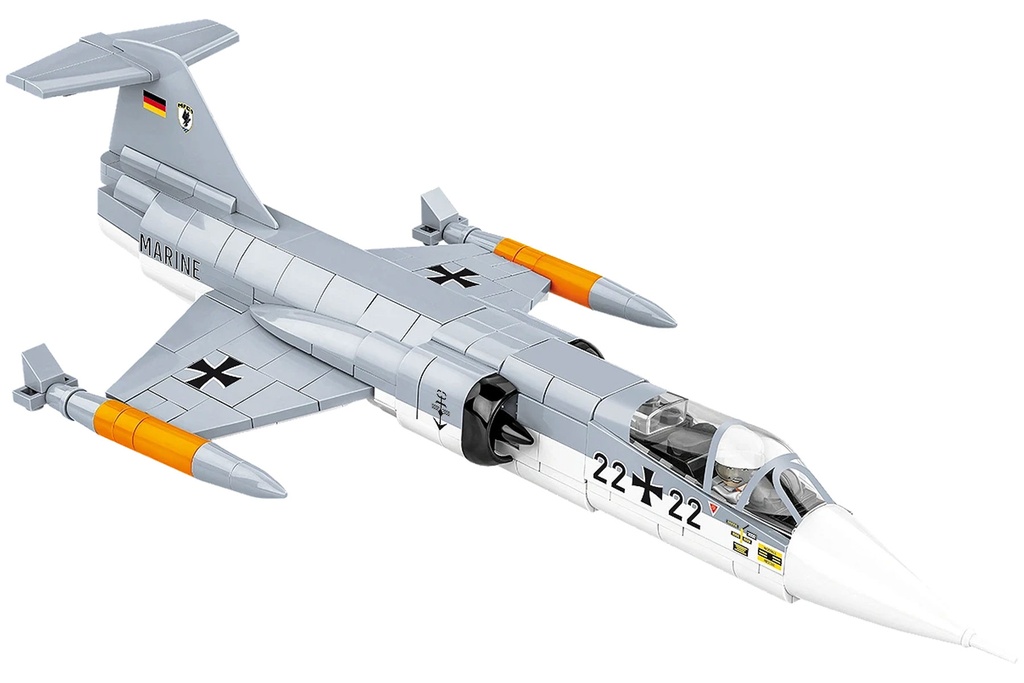 COBI Lockheed F-104 Starfighter "JaboG 33 Squadron" 1:48 Scale Building Block Set
