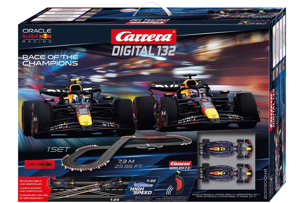 Carrera Race of the Champions 1/32 Scale Digital Slot Car Set