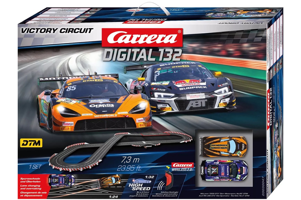 Carrera Victory Circuit 1/32 Scale Digital Slot Car Set