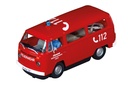 Carrera 1/32 Scale VW Bus T2b "Fire Brigade" Slot Car