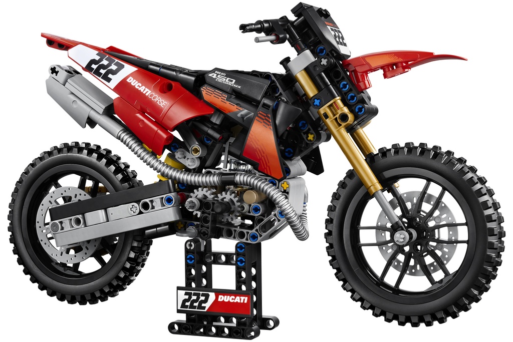 LEGO Technic Ducati Desmo450 MX Factory Motorcycle