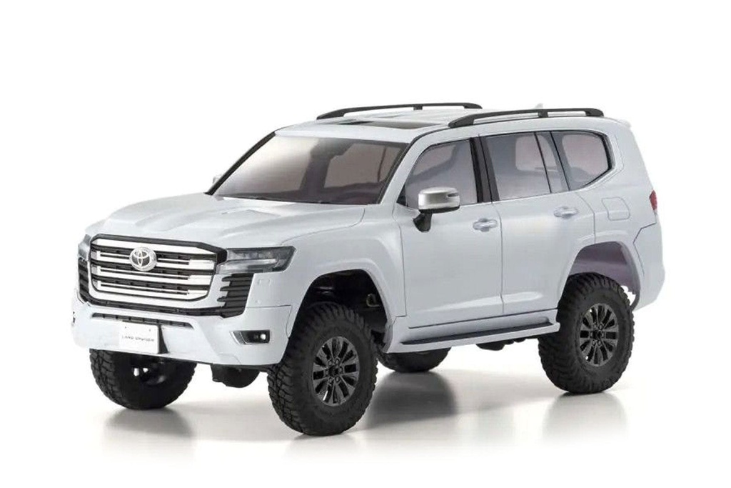 Kyosho Mini-Z 4x4 Pearl White Toyota Land Cruiser 300 1/27 AWD Truck - RTR